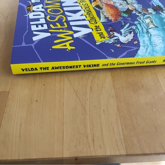 Velda The Awesomest Viking And The Ginormous Frost Giants Book NEW Paperback - Picture 3 of 4